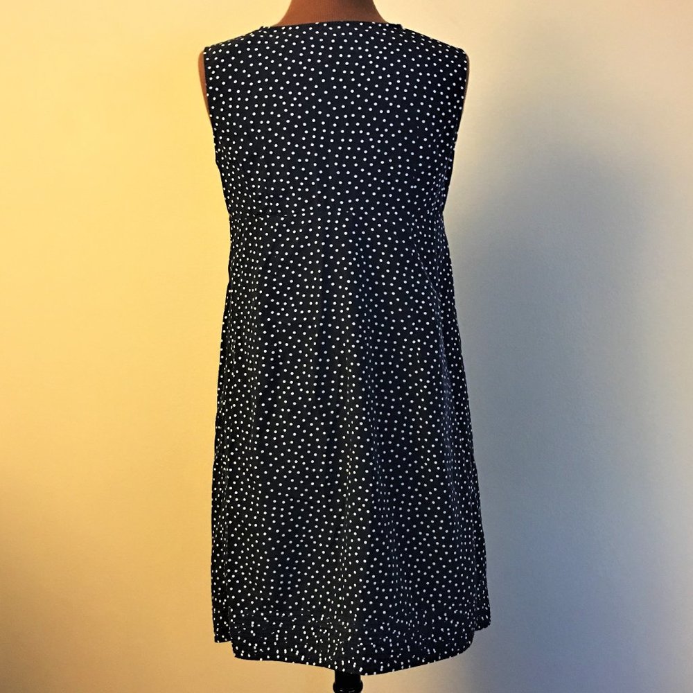 GAP MATERNITY Sleeveless Polka Dot Sheath Dress - Picture 7 of 12